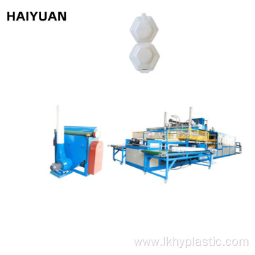 Take Away Fast Food Box Forming Machine